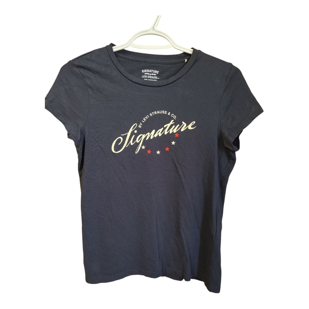 Levi's Signature Navy Tee - Short Sleeve